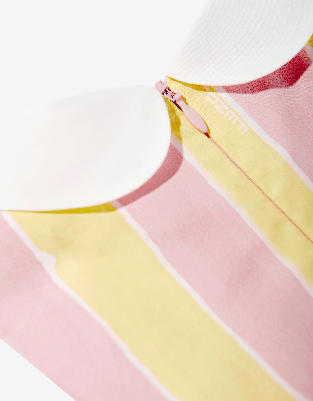 Baby Girls Pequin Print Dress in Yellow