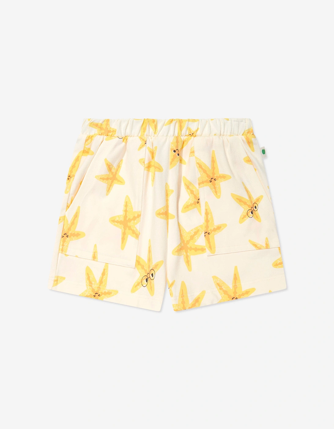 Boys Coley Starfish Short in Ivory, 6 of 5