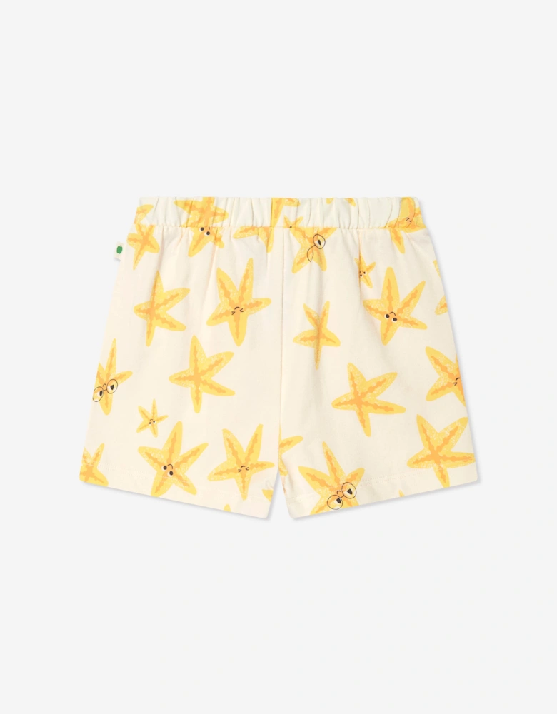 Boys Coley Starfish Short in Ivory