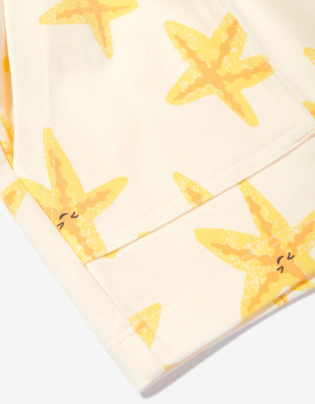 Boys Coley Starfish Short in Ivory
