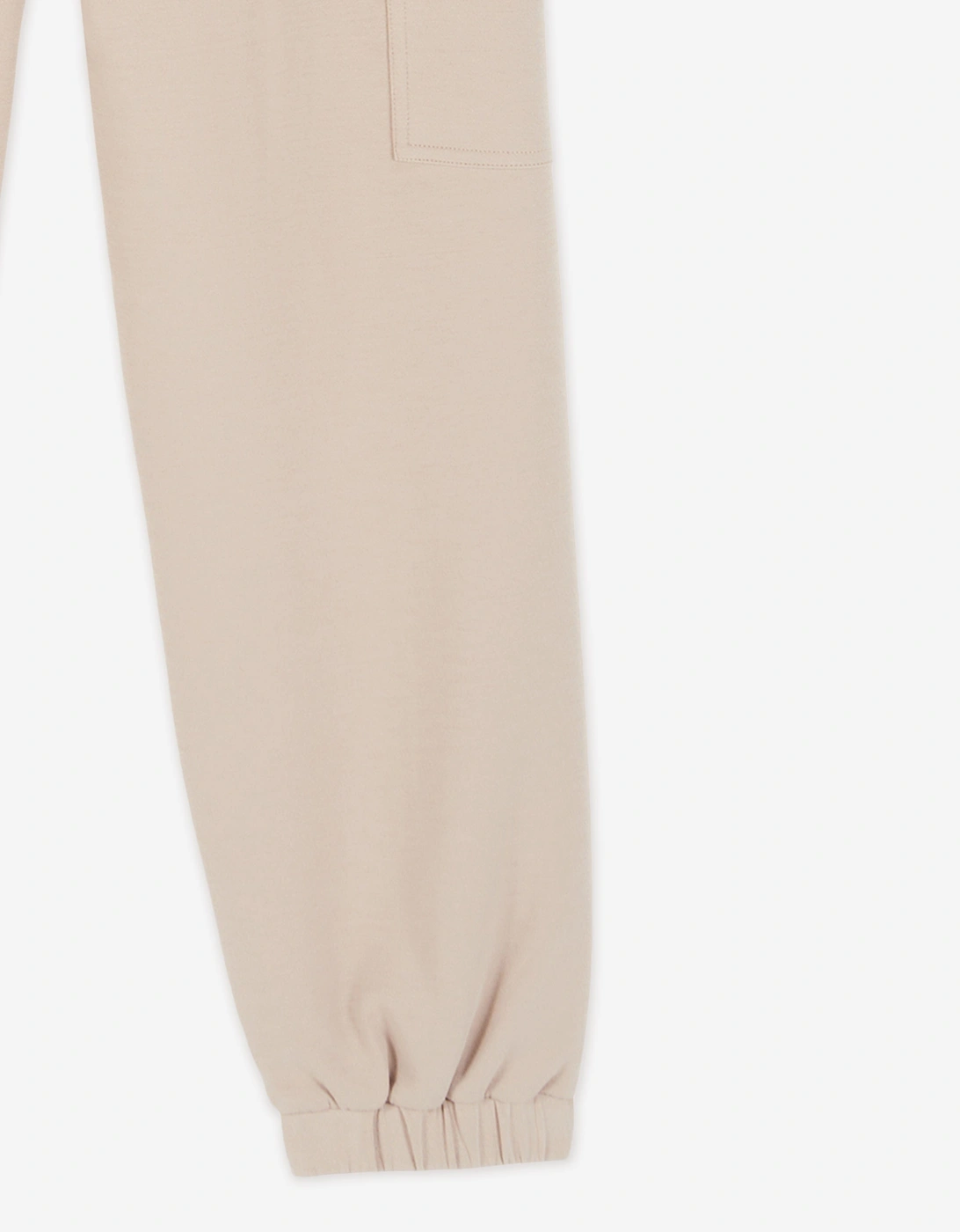 Girls Cargo Trousers in Beige