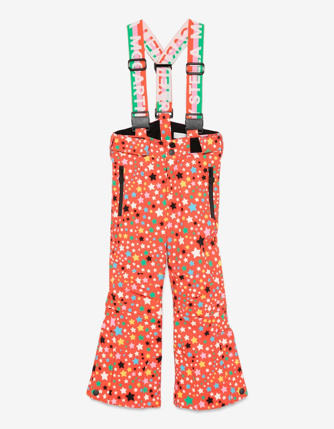 Girls Star Ski Trousers in Red, 5 of 4