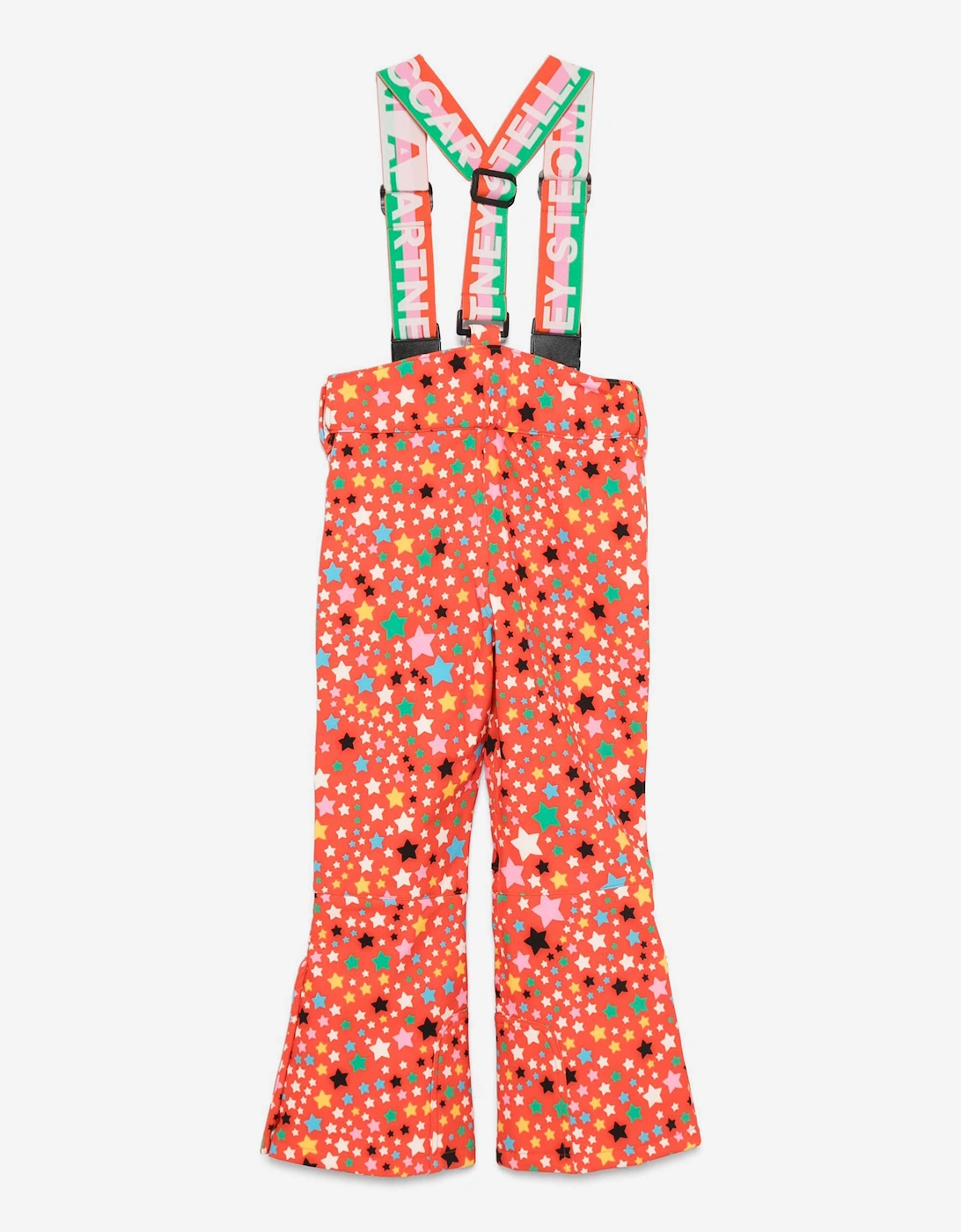 Girls Star Ski Trousers in Red