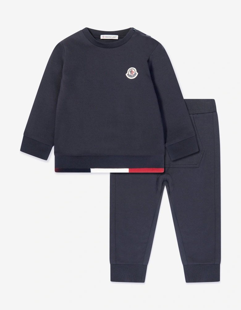 Enfant Baby Boys Logo Tracksuit in Navy