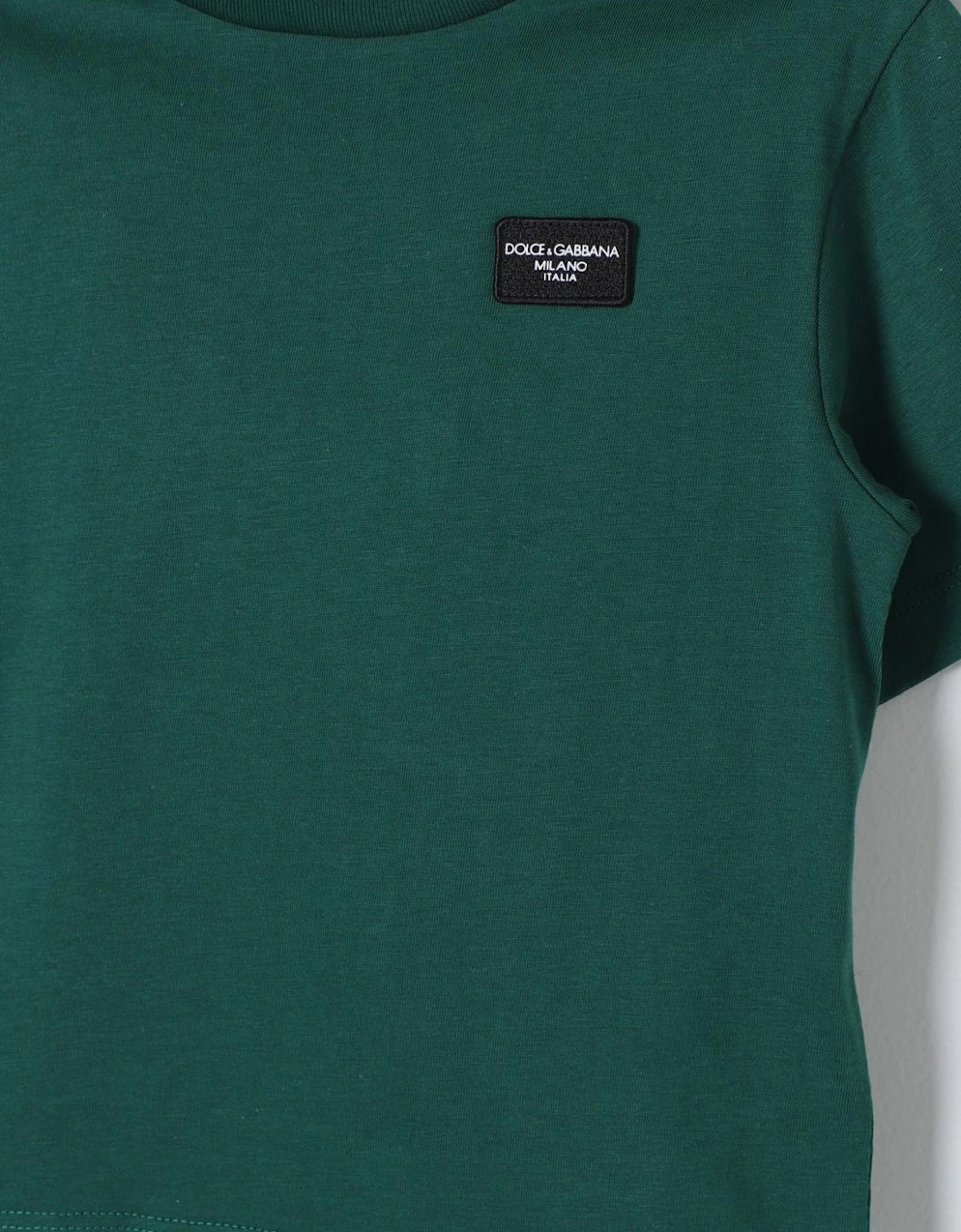 Kids Short Sleeve Cropped Tee
