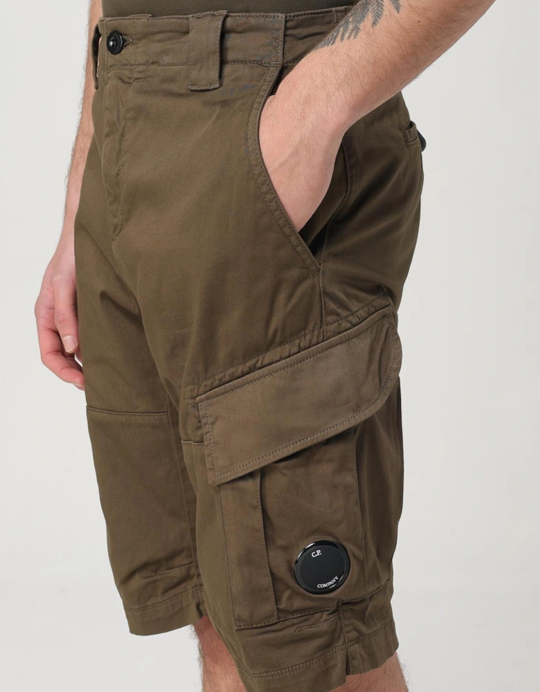 Comfortable Cotton Blend Cargo Shorts with Multiple Pockets for Everyday Wear