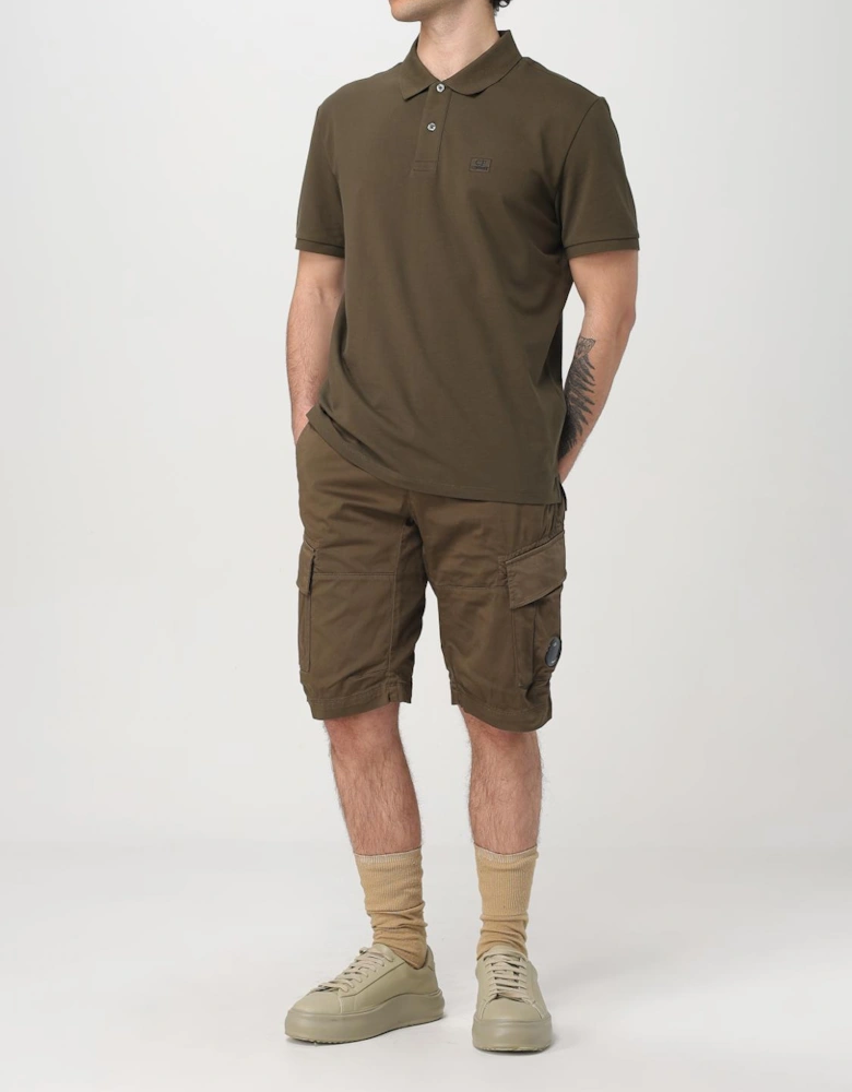 Comfortable Cotton Blend Cargo Shorts with Multiple Pockets for Everyday Wear