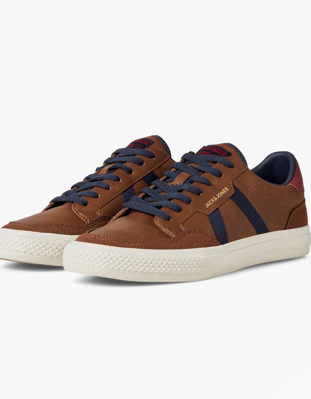 MORDEN Mens Trainers Cognac