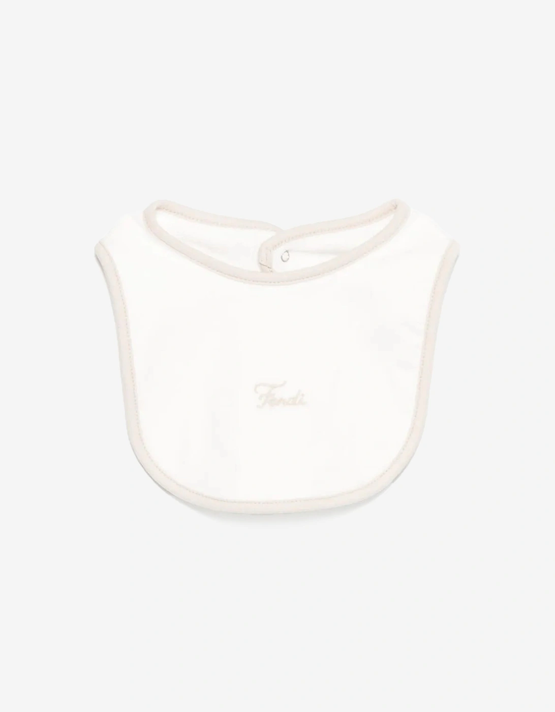 Baby Logo Babygrow Set in Beige
