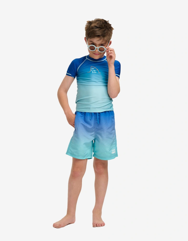 Boys Swim Shorts (UPF50+) in Blue