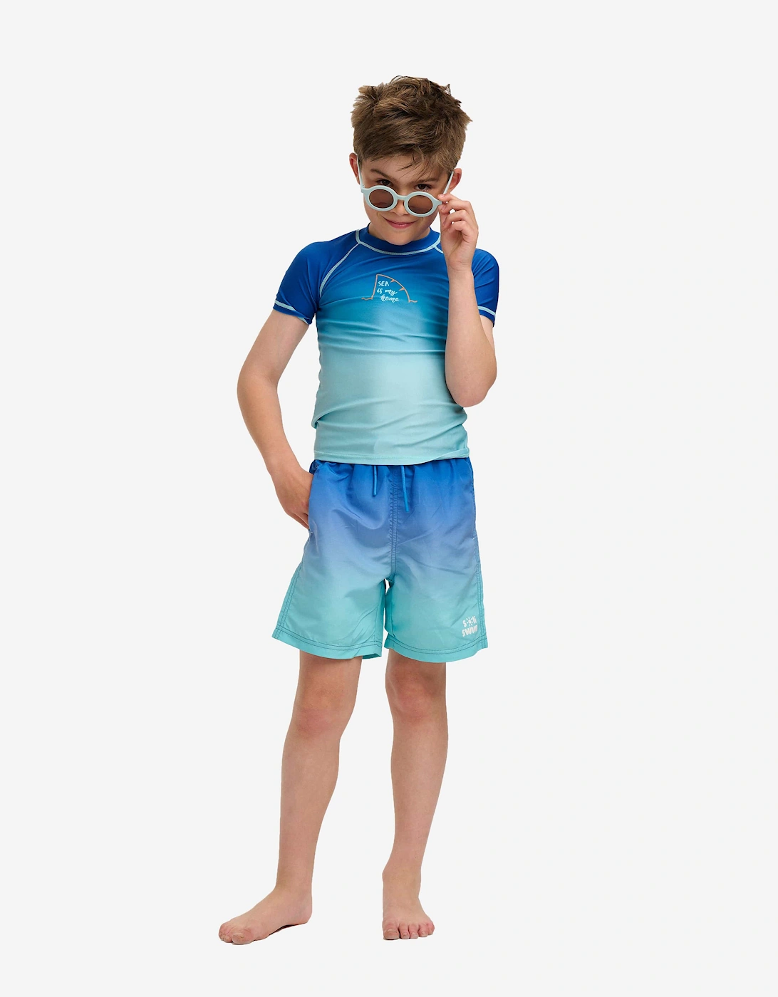 Boys Swim Shorts (UPF50+) in Blue