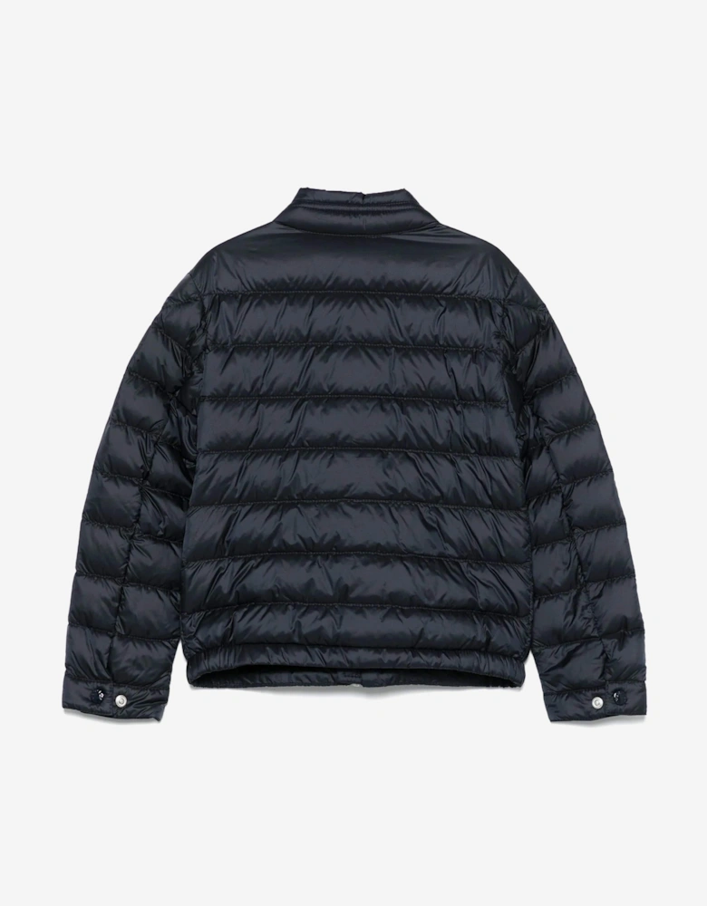 Boys Down Padded Acorus Jacket in Navy