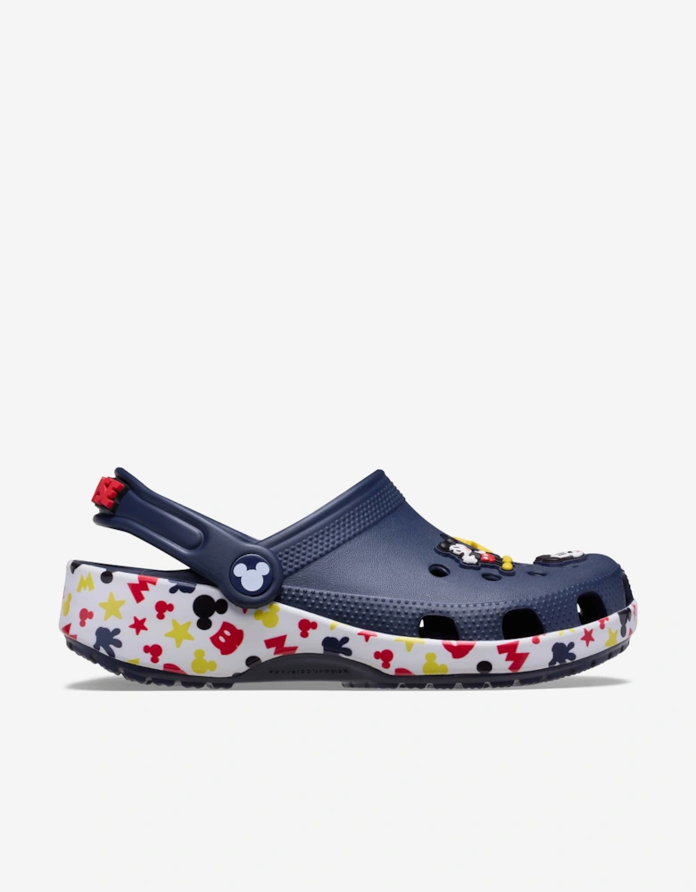 Kids Mickey Friends Classic Clog in Navy