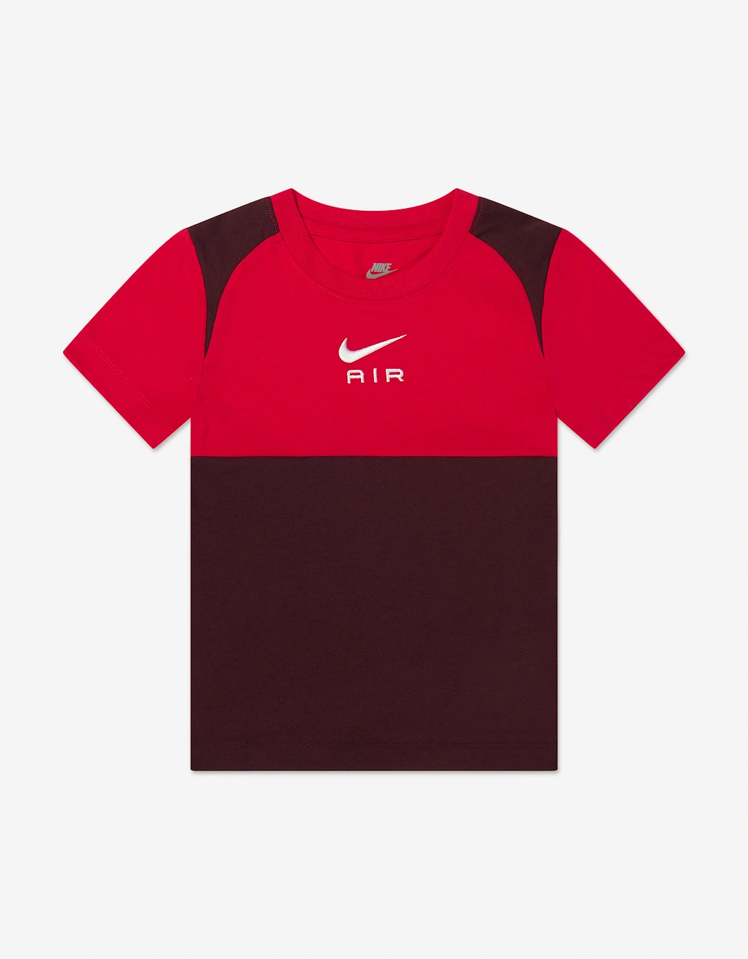 Boys Air Fleece Short Set in Red