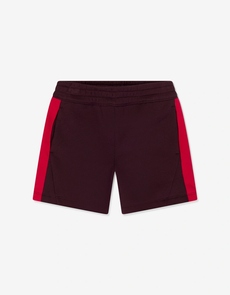 Boys Air Fleece Short Set in Red