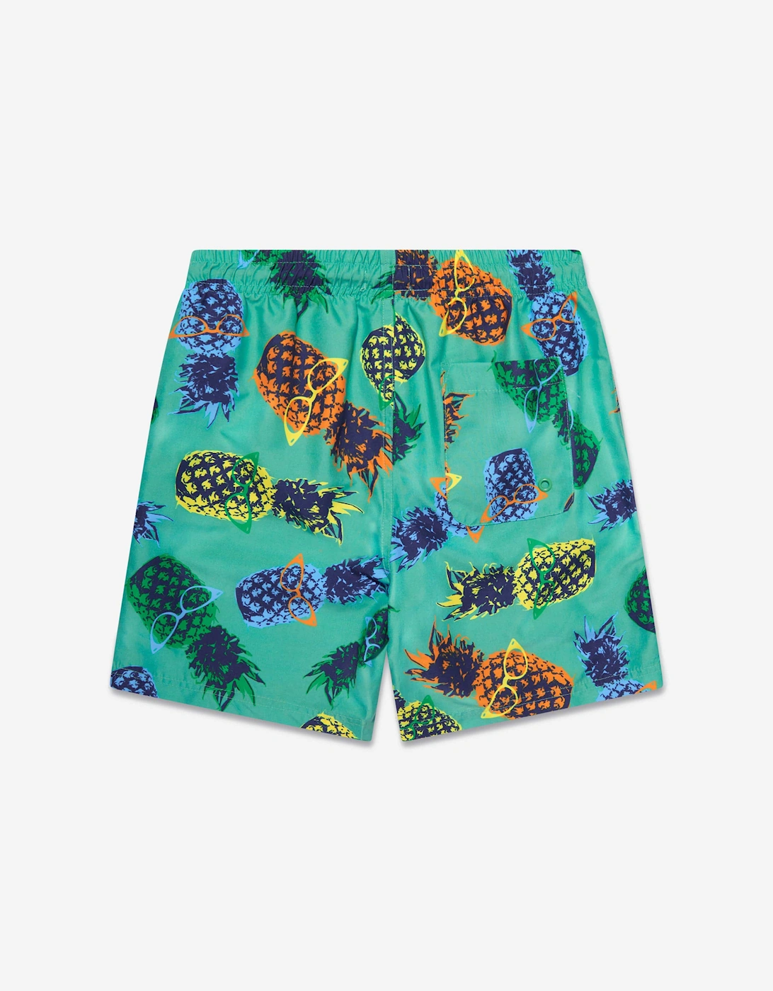 Boys Pineapple Swim Shorts (UPF50+) in Green