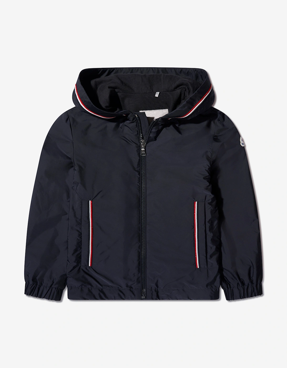 Enfant Boys Granduc Zip Up Jacket in Navy, 5 of 4