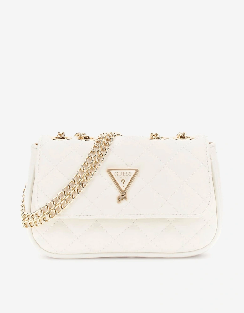 Girls Mini Convertible Crossbody Bag in Ivory (18.5cm)