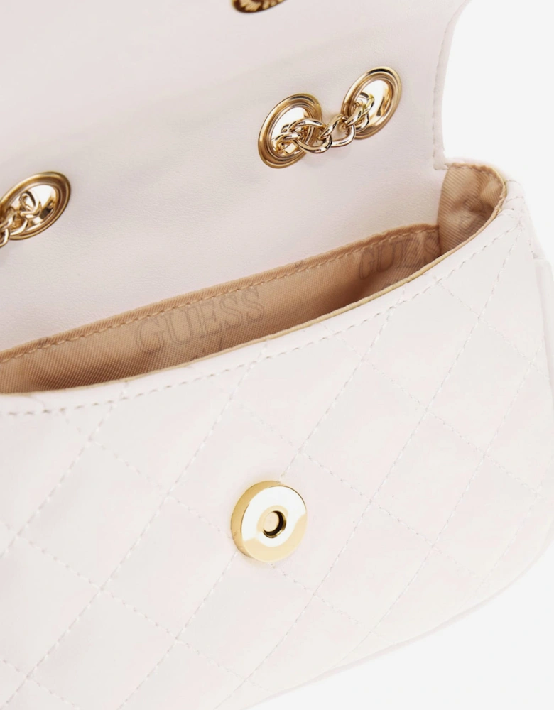 Girls Mini Convertible Crossbody Bag in Ivory (18.5cm)