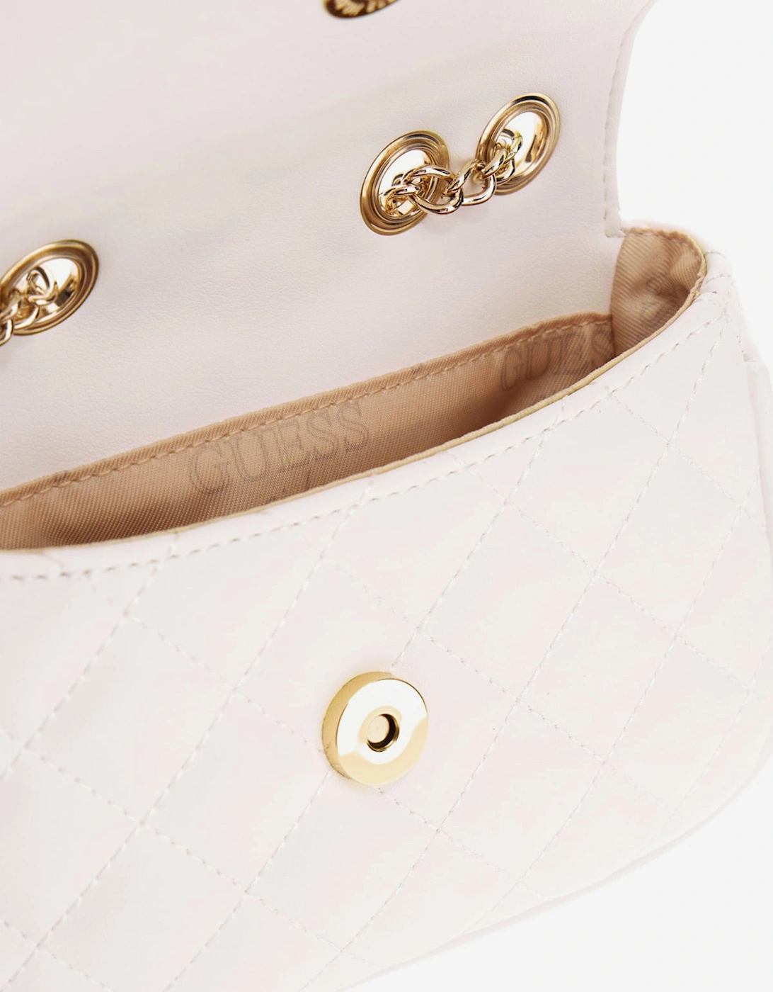 Girls Mini Convertible Crossbody Bag in Ivory (18.5cm)