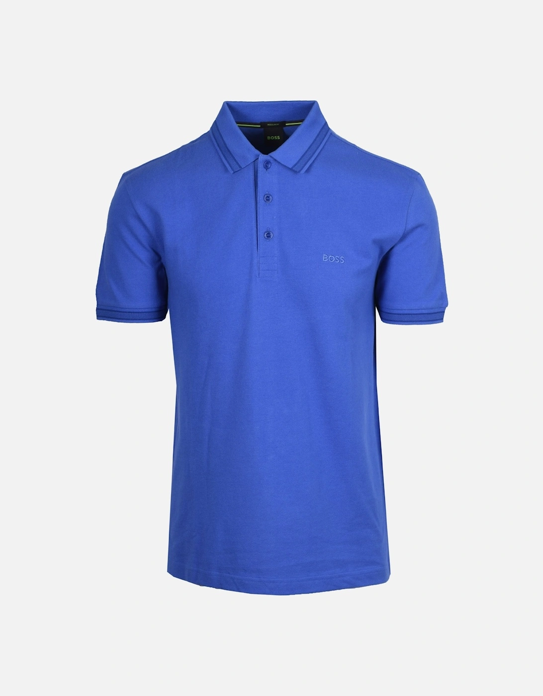 Boss Green Paddy Polo Shirt Medium Blue, 4 of 3