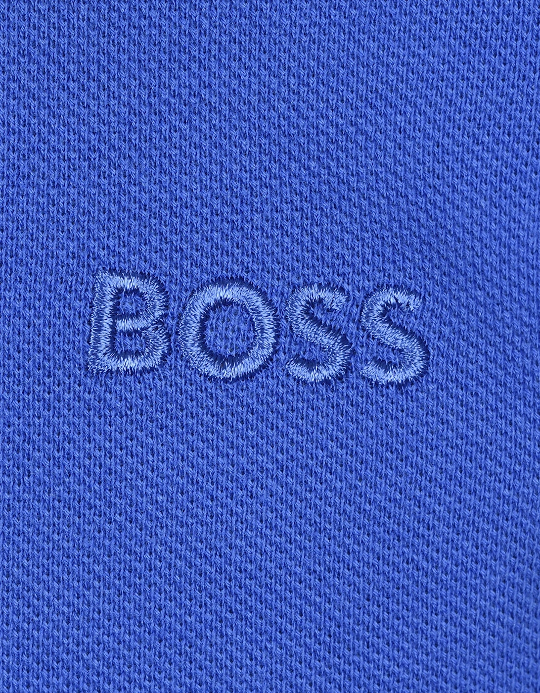Boss Green Paddy Polo Shirt Medium Blue