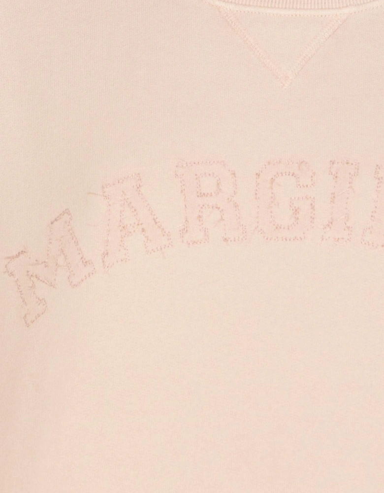 Cropped Crew Neck Sweatshirt