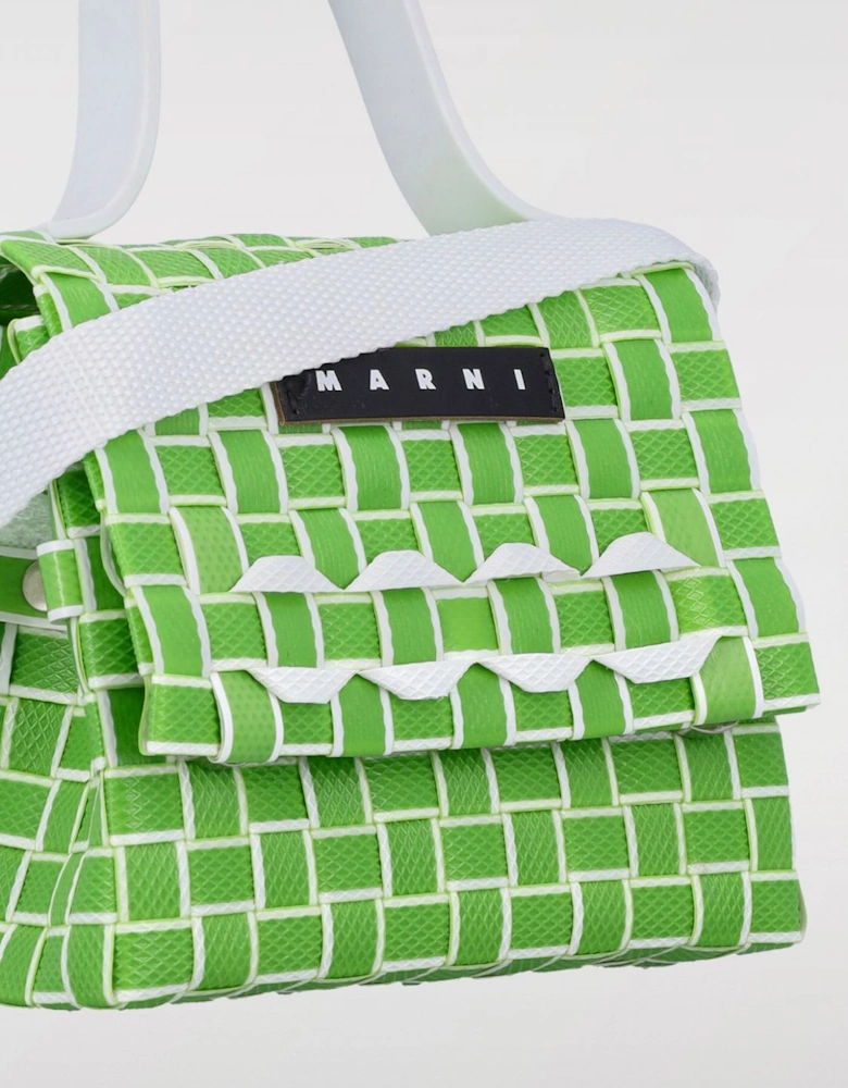 Mini Trunk Bag Woven Recycled Plastic