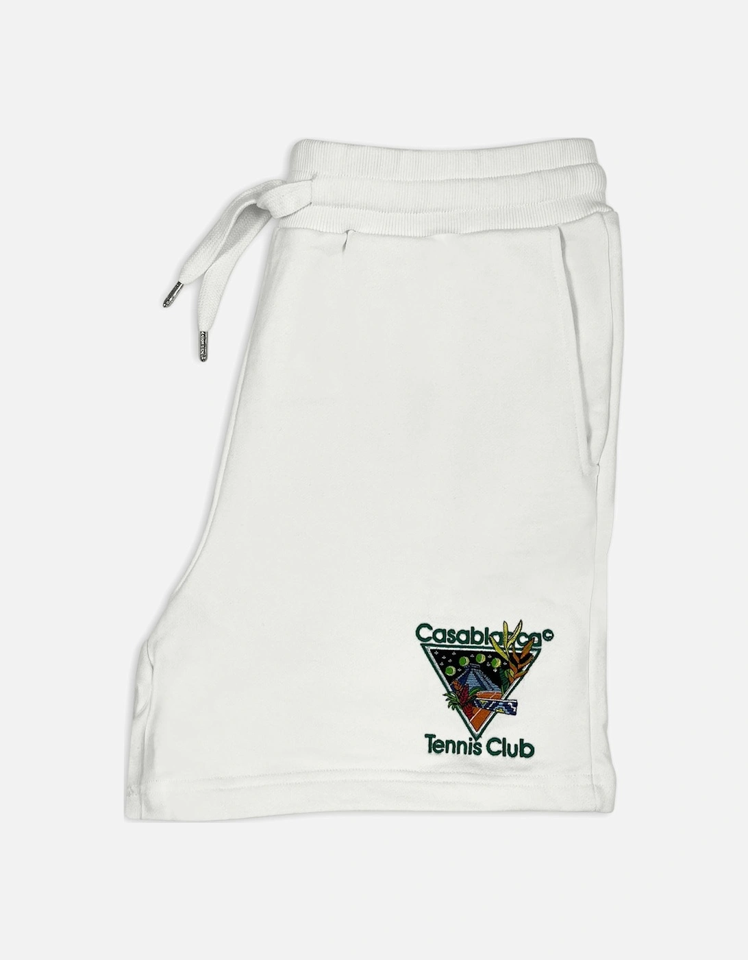 Men's La Joueuse Tennis Club Off-White Shorts, 5 of 4