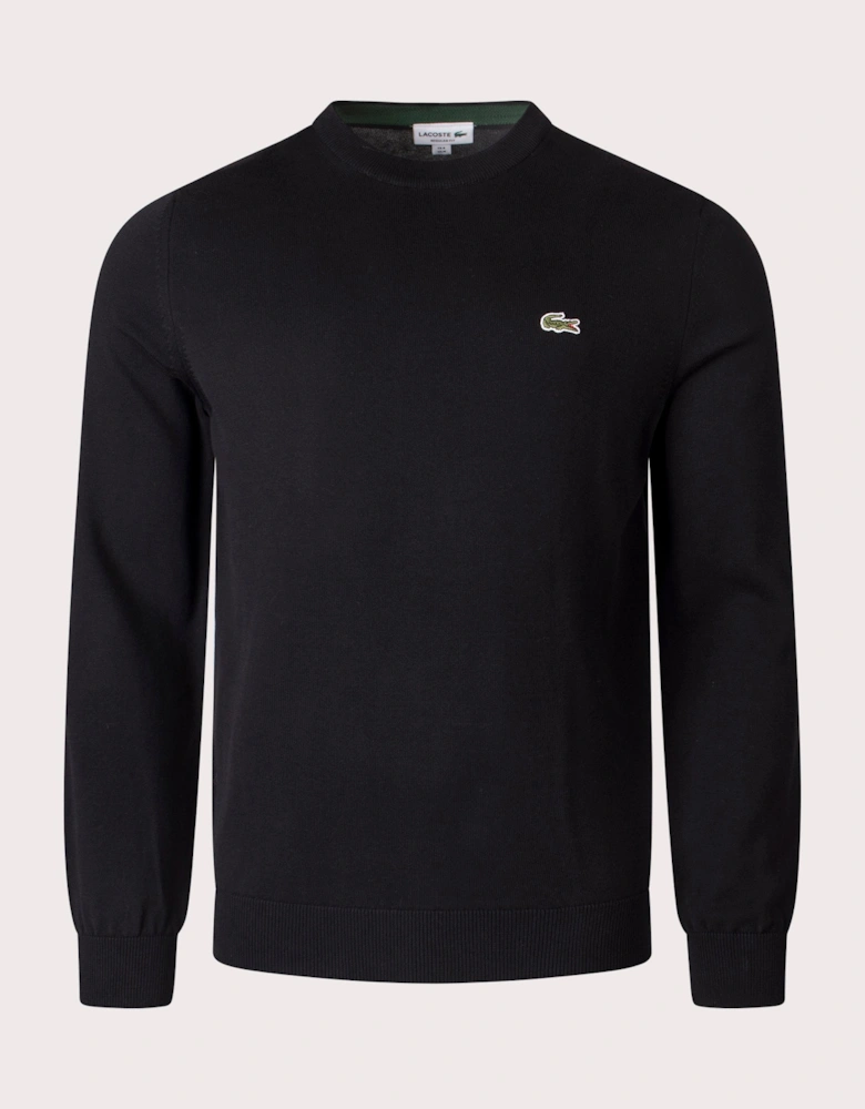 Croc Logo Knitted Jumper