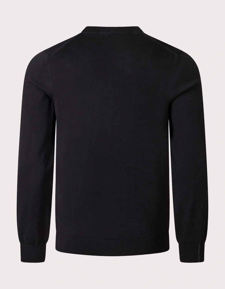 Croc Logo Knitted Jumper