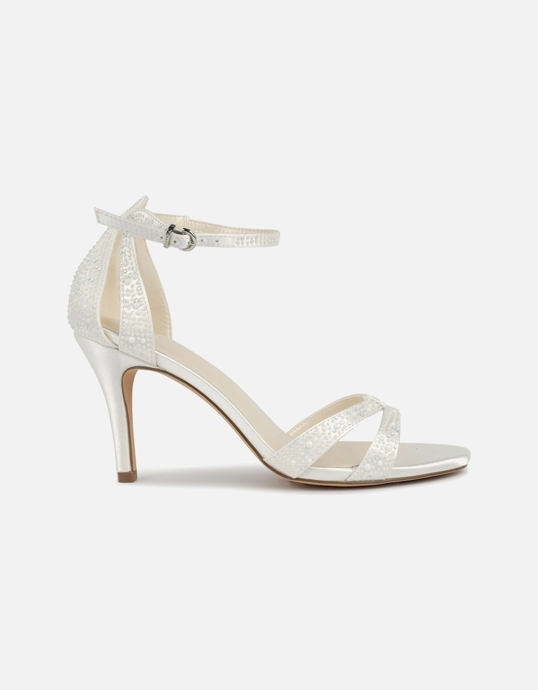Azalea Embellished High Heel Wedding Sandals, 2 of 1