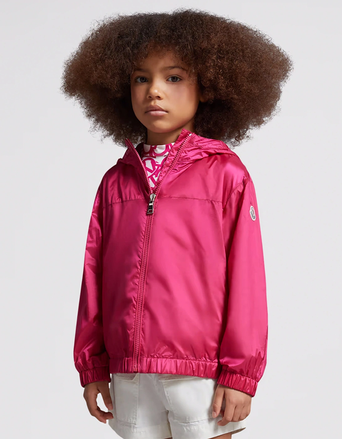 Enfant Girls Owara Jacket in Pink, 6 of 5