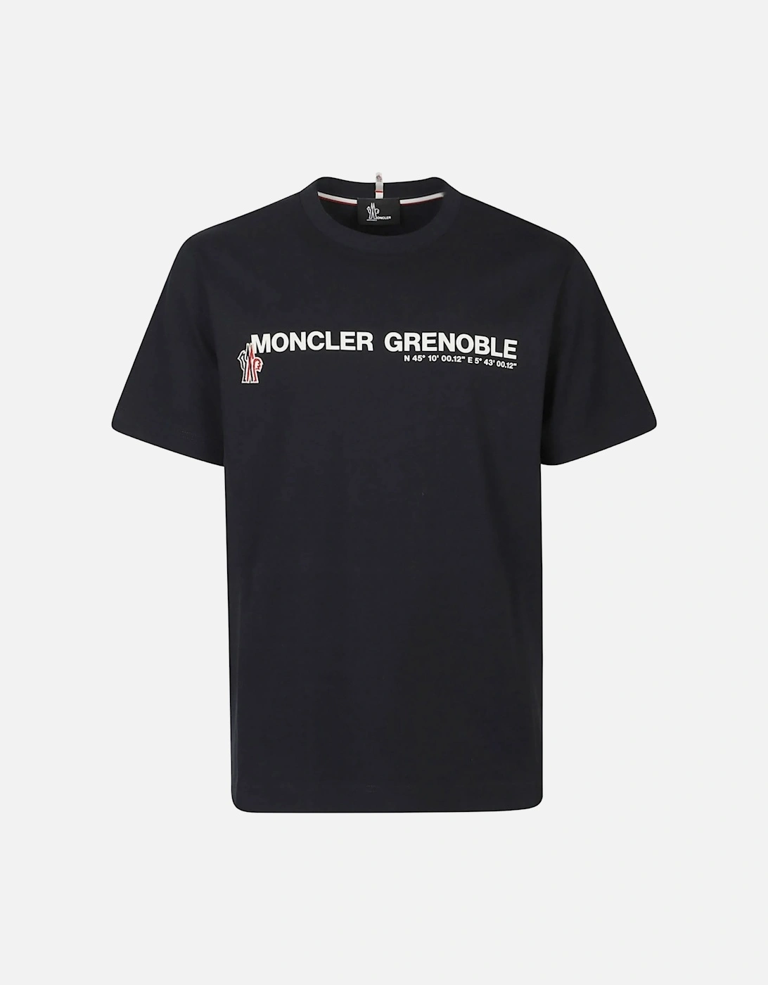 Branded Cotton T-shirt Navy, 3 of 2