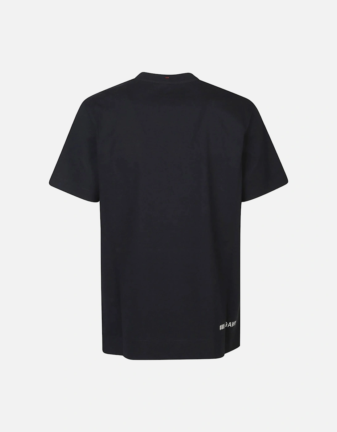 Branded Cotton T-shirt Navy