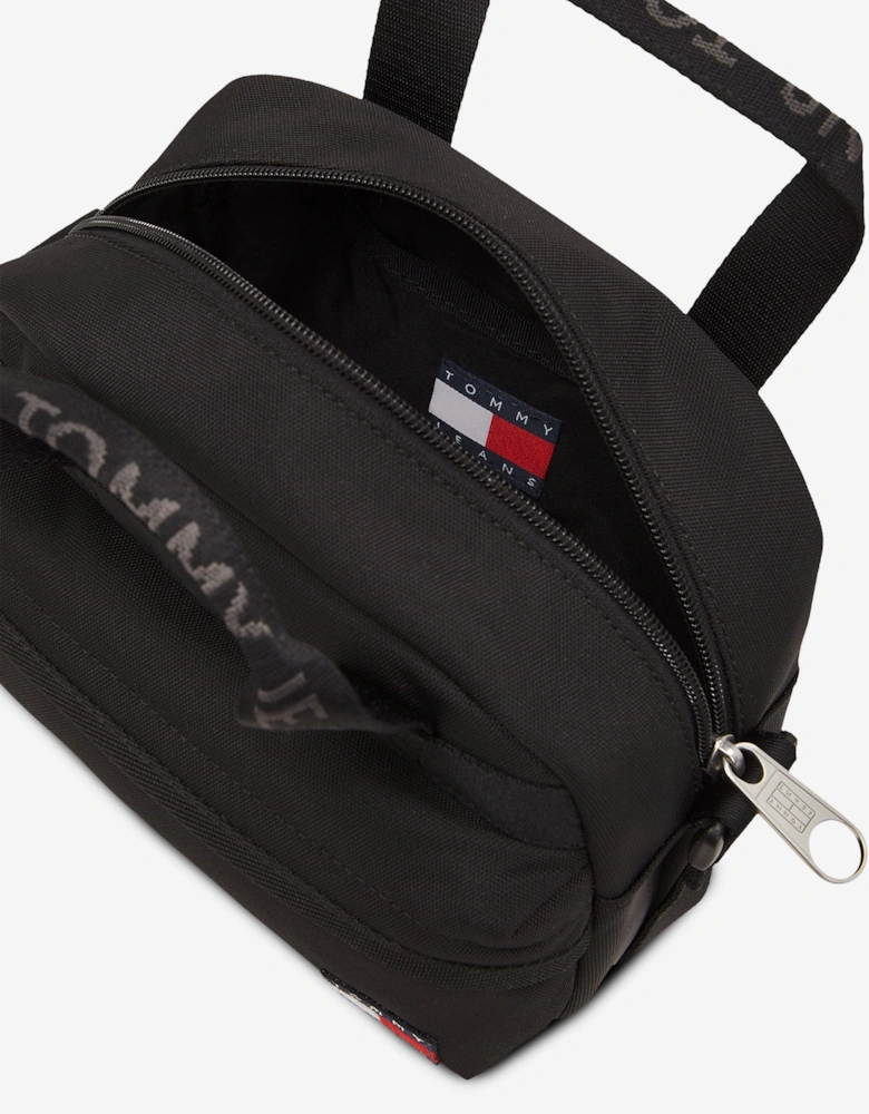 Kids Essential Daily Crossover Bag in Black (20cm)