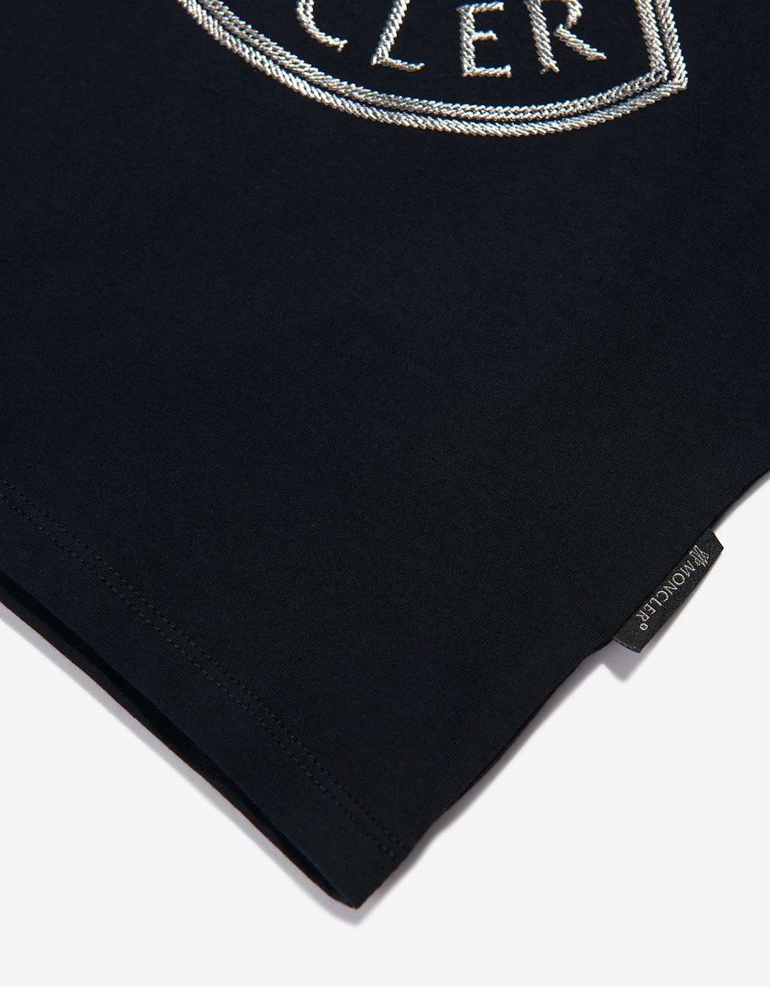 Enfant Girls Logo Print T-Shirt in Black