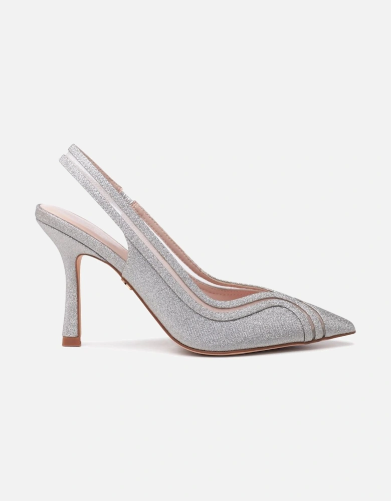 'Celestia' High Heel Sling Back Courts
