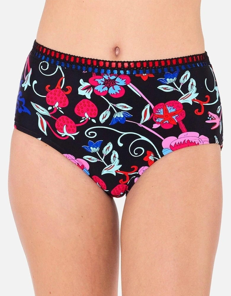 Crochet High Waist Bikini Brief