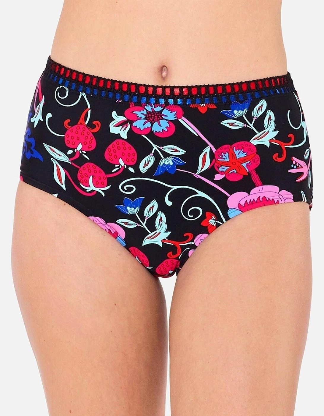 Crochet High Waist Bikini Brief, 2 of 1
