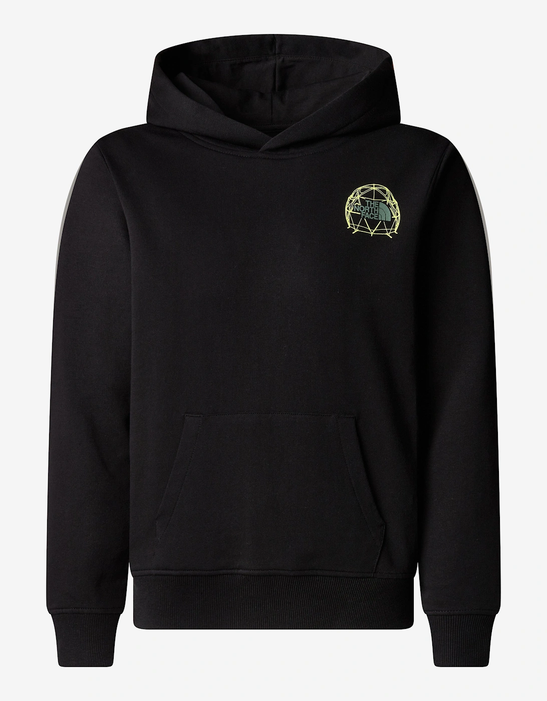 Boys Graphic Relaxed Hoodie in Black, 5 of 4