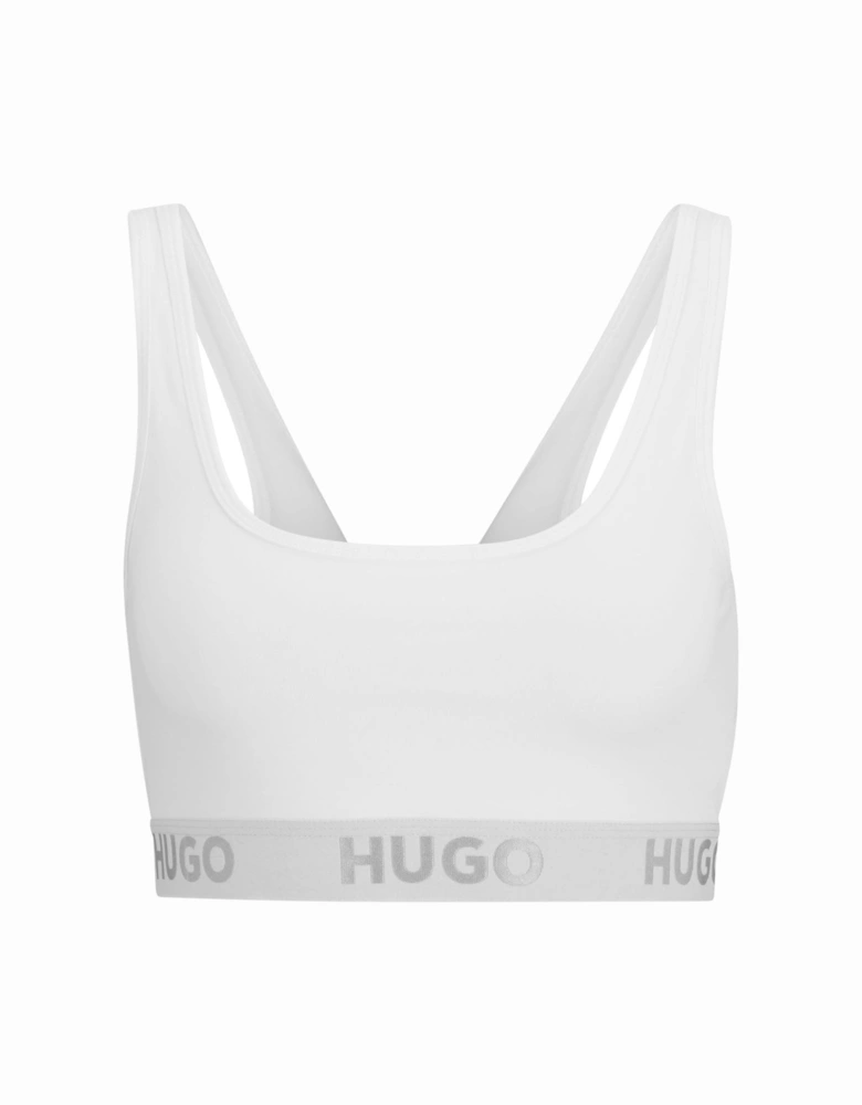 Sporty Logo Band Bralette