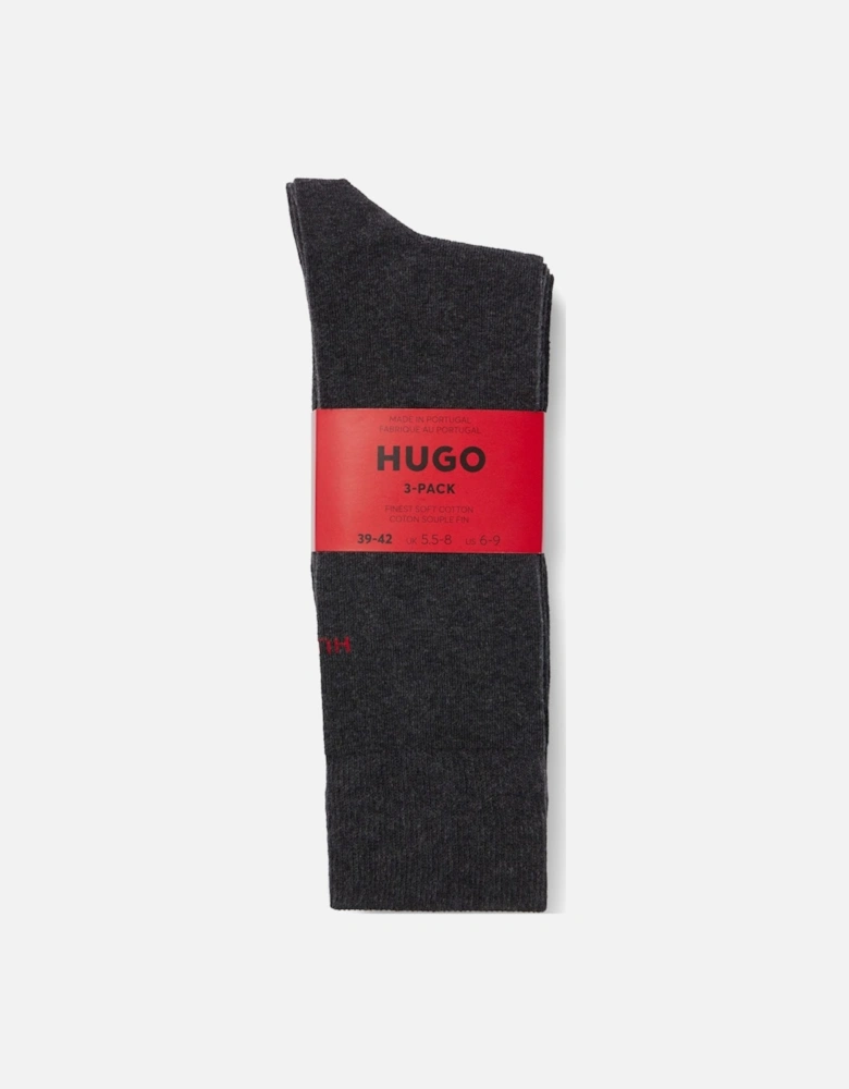 3 Pack of Logo Socks
