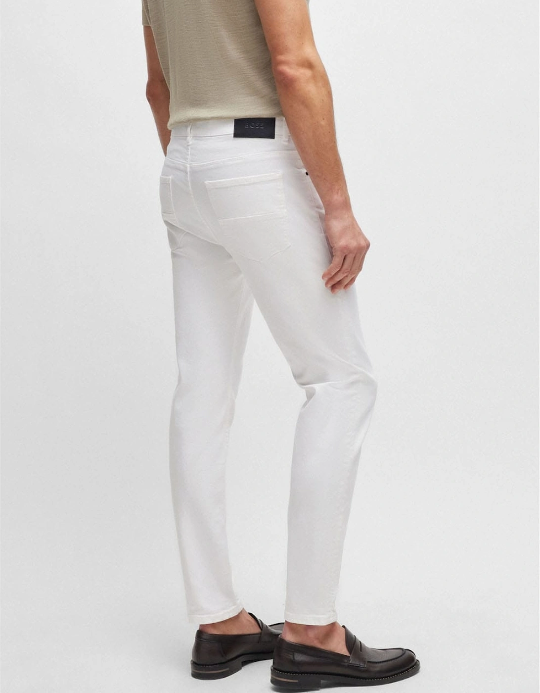 L-Taber-Detail Tapered-Fit Jeans