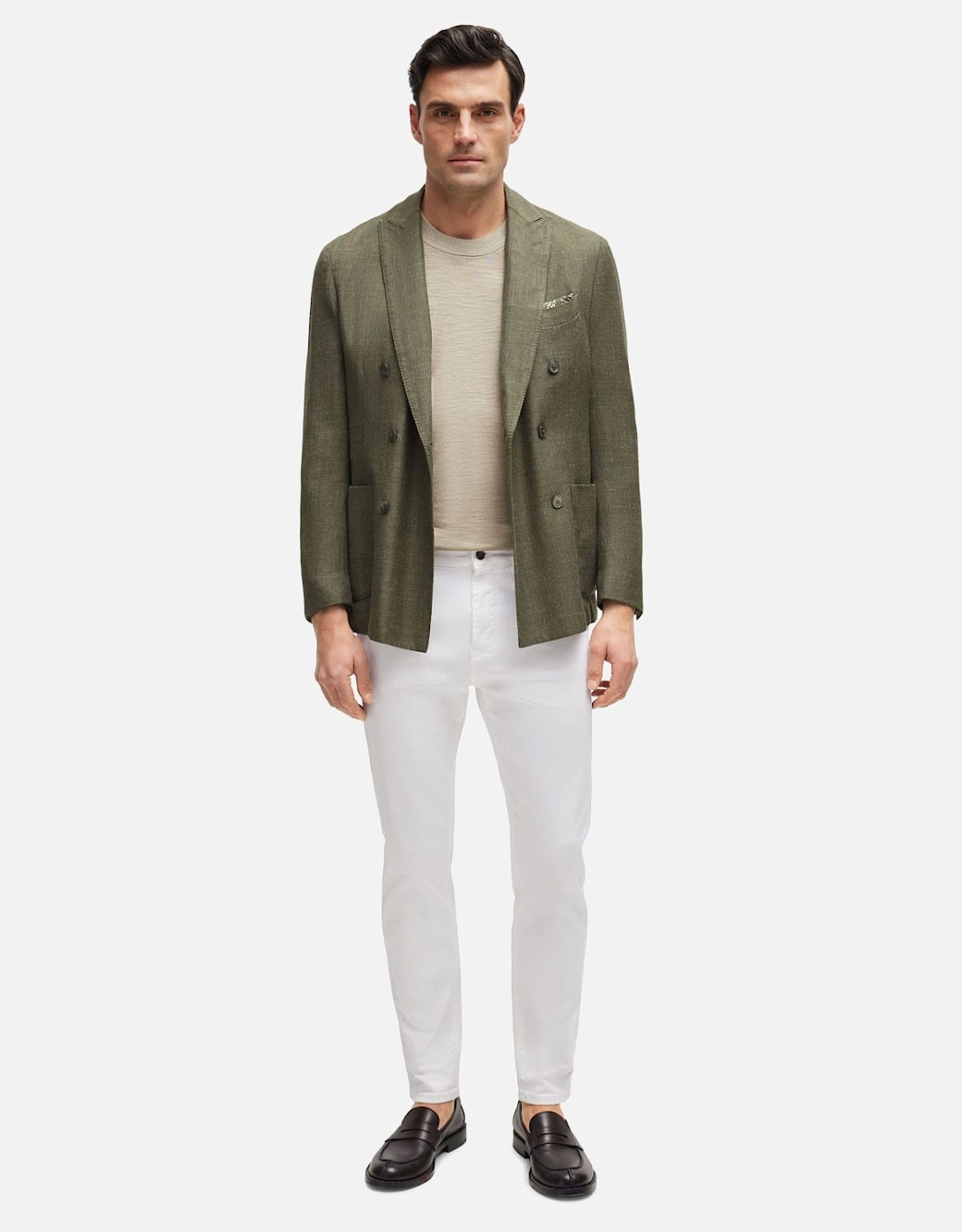 L-Taber-Detail Tapered-Fit Jeans