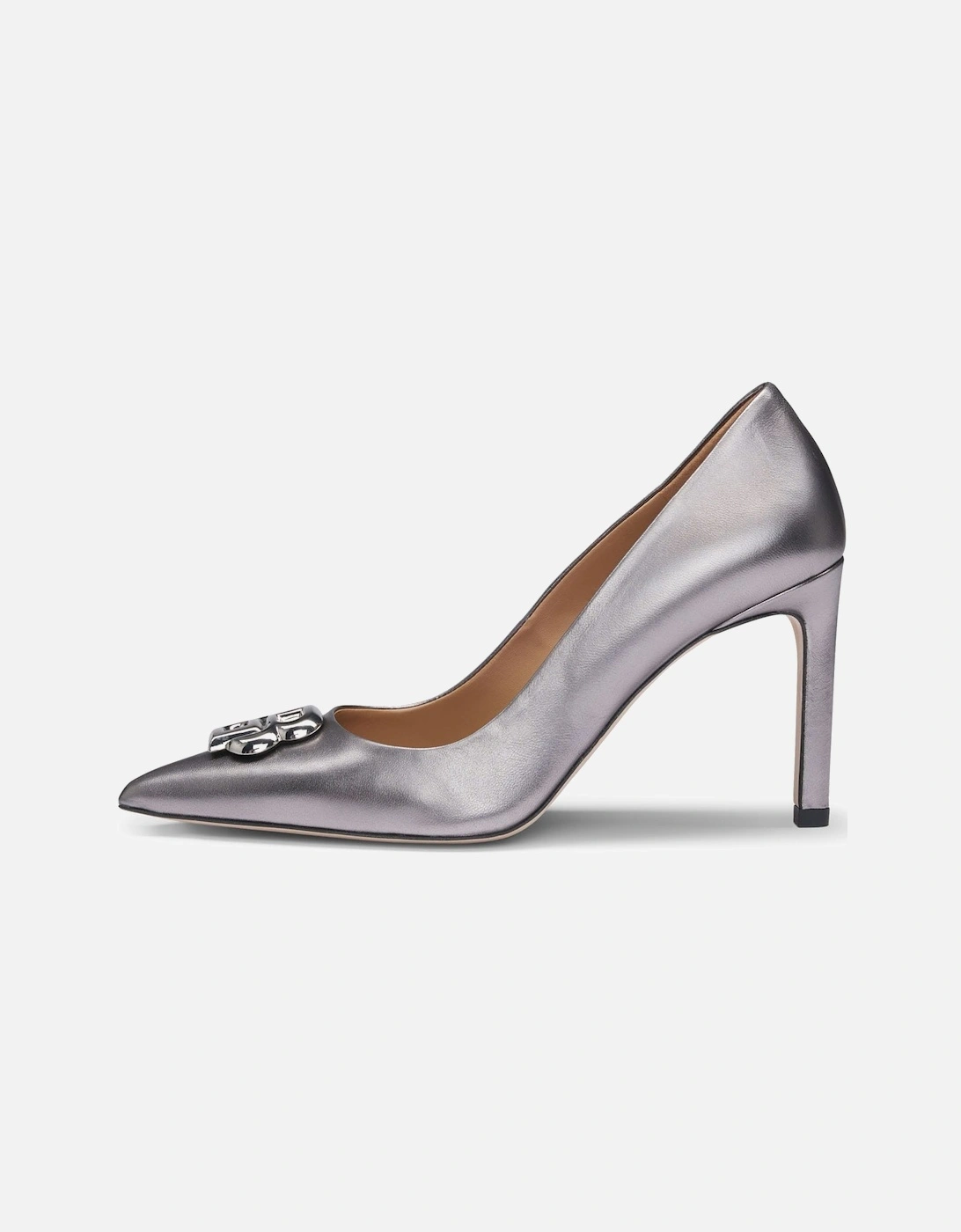 Janet Double B Monogram Pumps