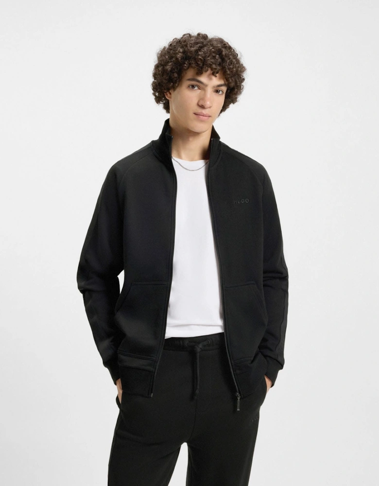 Tonal Logo Zip-Up Jacket