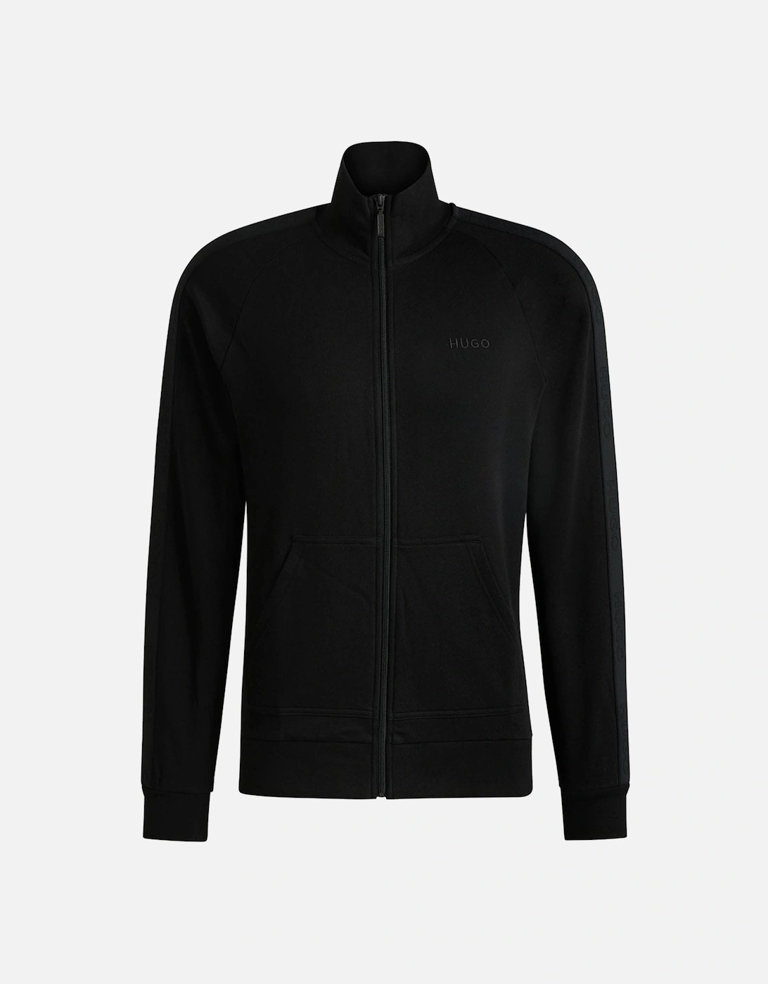 Tonal Logo Zip-Up Jacket