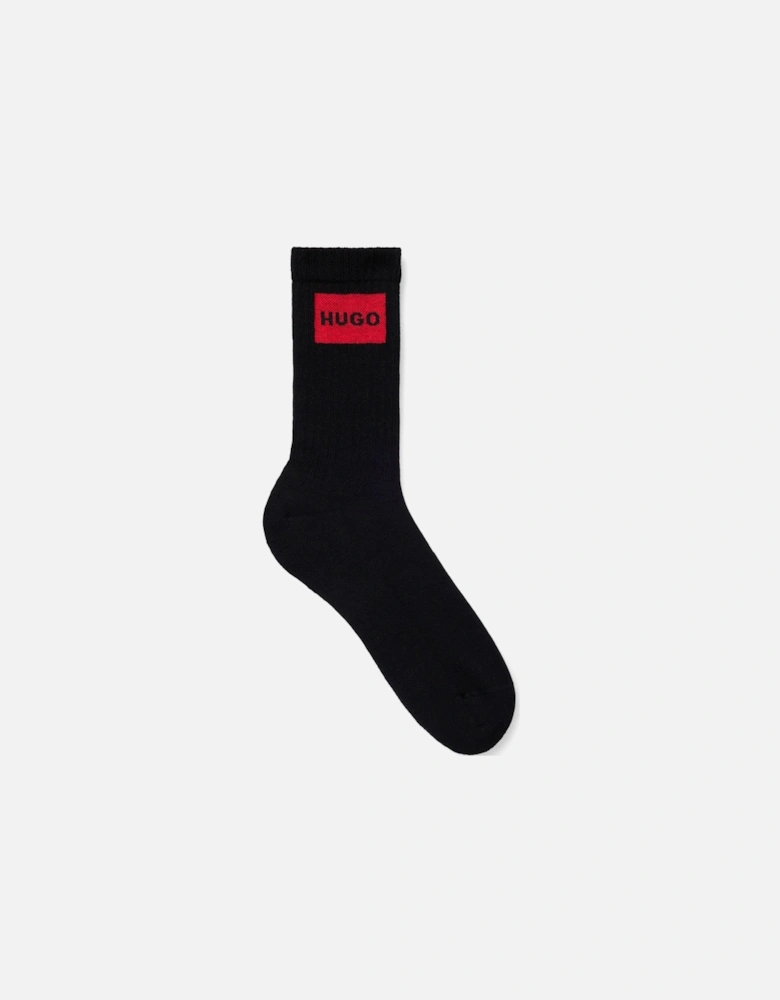 3 Pack of Red Logo Socks