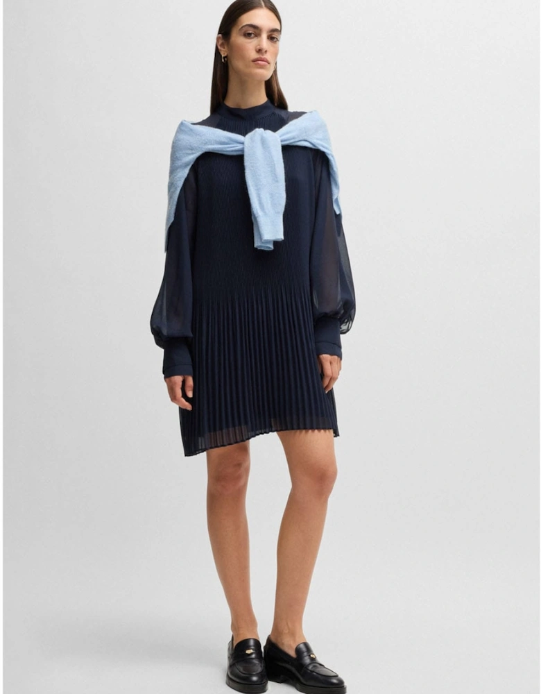 Dolumi High-Neck Dress